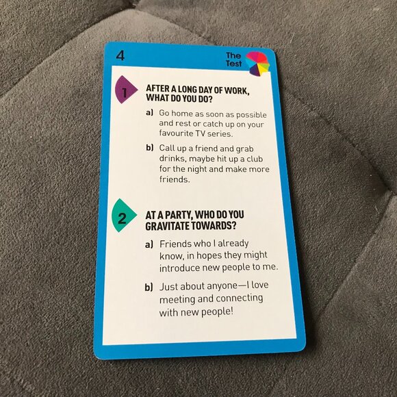 The Carl Jung Psychology Test NEW Cards & Book - Picture 6 of 14